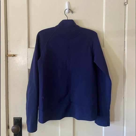 Lululemon Zip Up Jacket Navy Blue - Picture 2 of 4